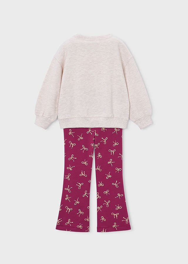 Mayoral Conjunto leggings e sweat menina