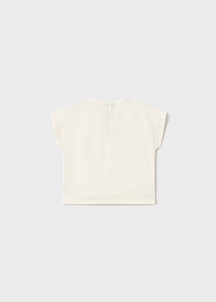 Mayoral T-shirt aplicação croché bebé