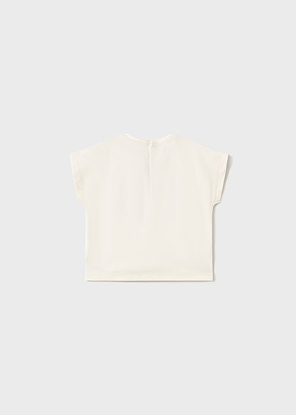 Mayoral T-shirt aplicação croché bebé