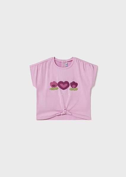 Mayoral T-shirt aplicação croché bebé