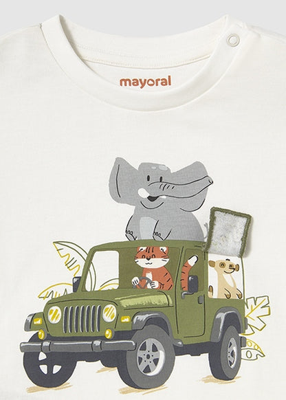 Mayoral T-shirt safari bebé