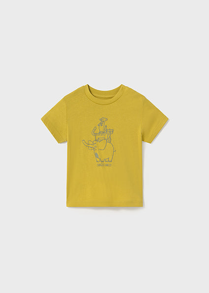 Mayoral T-shirt silhueta animais bebé