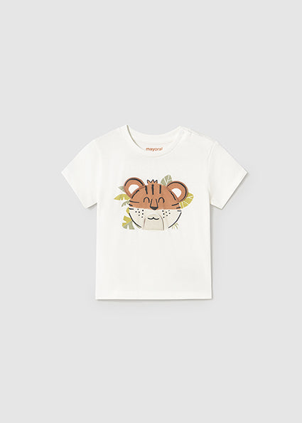 Mayoral T-shirt interativa tigre bebé