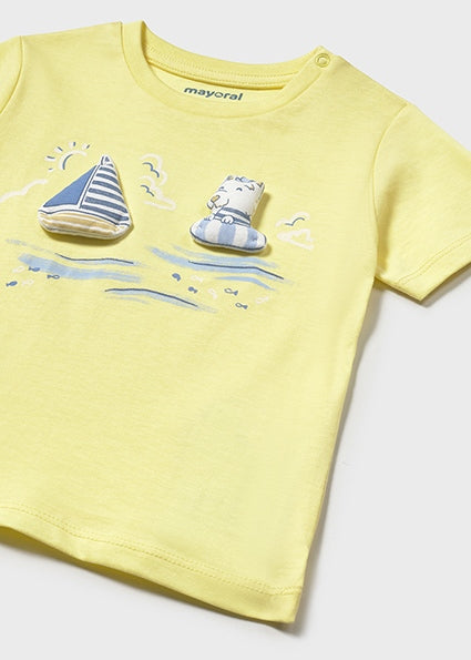 Mayoral T-shirt barco bebé