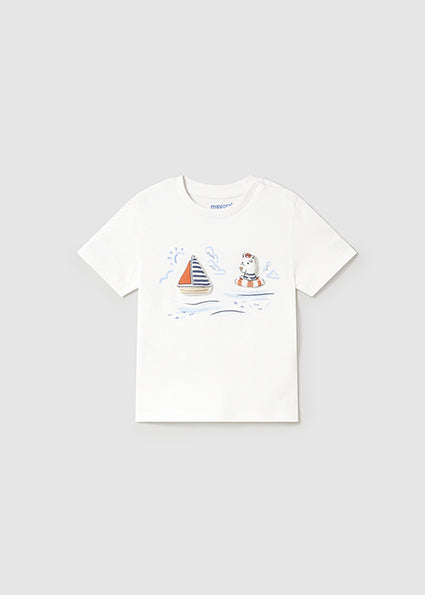 Mayoral T-shirt barco bebé
