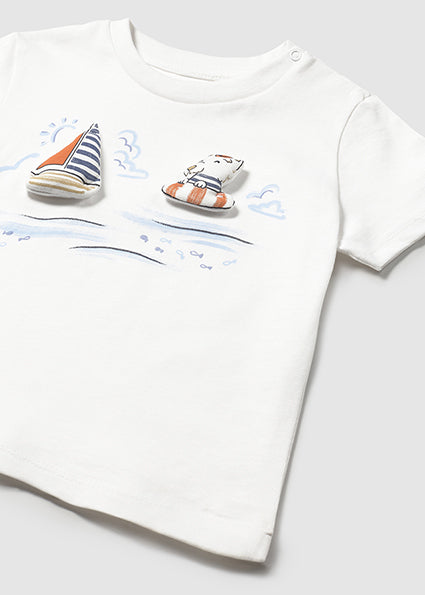 Mayoral T-shirt barco bebé