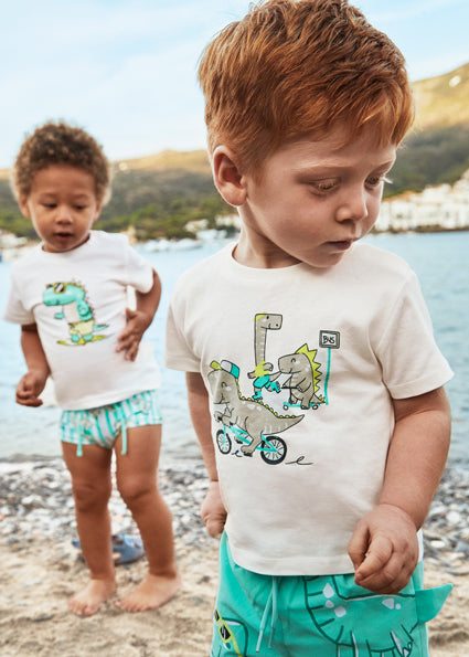 Mayoral T-shirt dinossauro bebé
