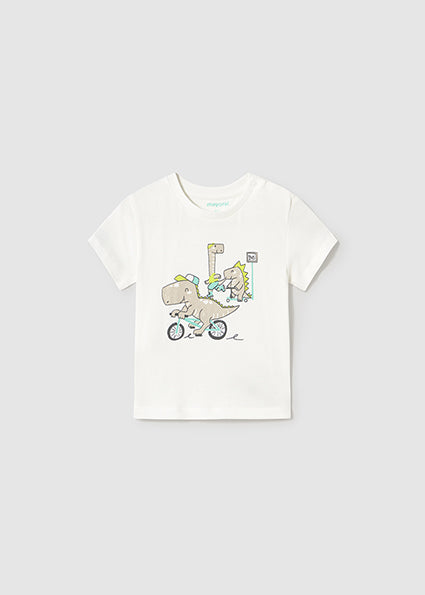 Mayoral T-shirt dinossauro bebé
