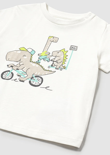 Mayoral T-shirt dinossauro bebé