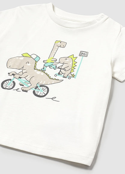Mayoral T-shirt dinossauro bebé