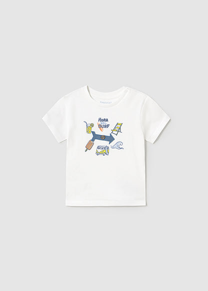 Mayoral T-shirt interativa seta bebé