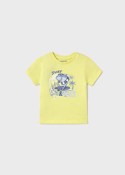 Mayoral T-shirt surf tubarão bebé