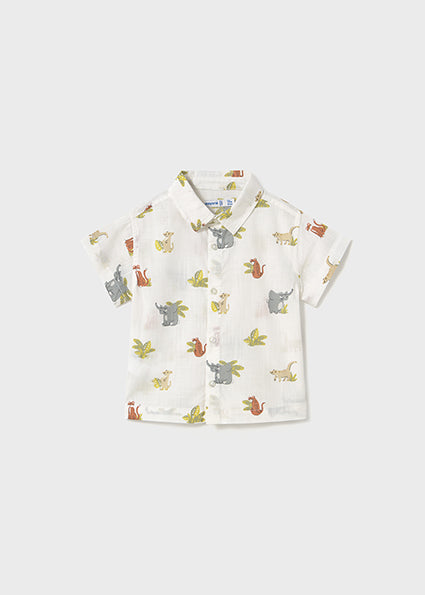 Mayoral Camisa estampada bebé