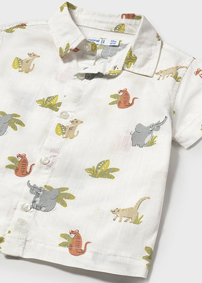 Mayoral Camisa estampada bebé