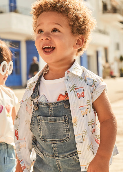 Mayoral Camisa estampada bebé