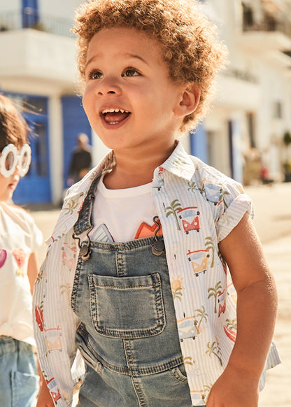 Mayoral Camisa estampada bebé