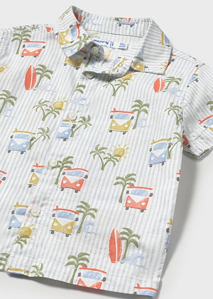 Mayoral Camisa estampada bebé