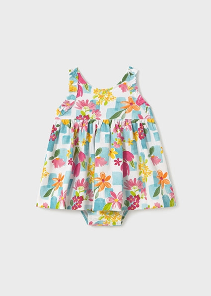 Mayoral Vestido com tapa fraldas bebé
