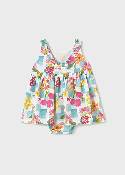 Mayoral Vestido com tapa fraldas bebé