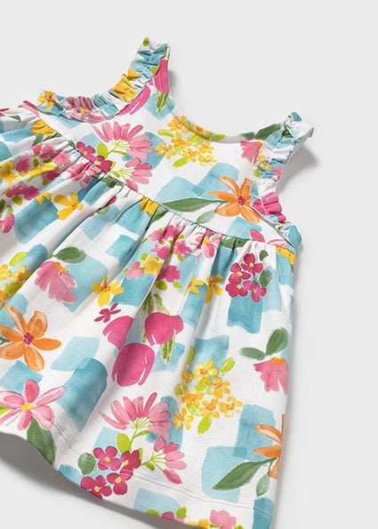 Mayoral Vestido com tapa fraldas bebé