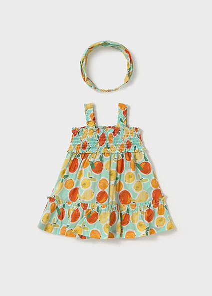 Mayoral Vestido com fita bebé
