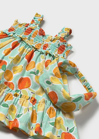 Mayoral Vestido com fita bebé