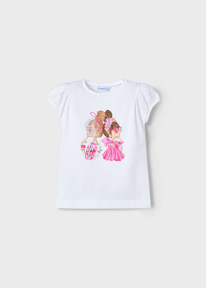 Mayoral T-shirt gráfica menina