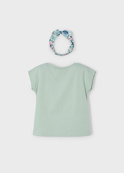 Mayoral T-shirt com fita menina