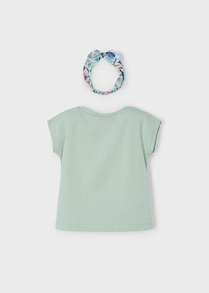 Mayoral T-shirt com fita menina