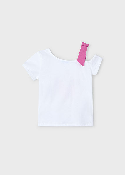 Mayoral T-shirt assimétrica menina