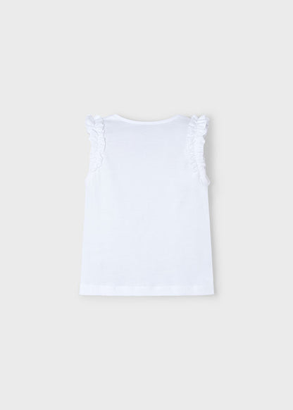 Mayoral T-shirt sem mangas menina