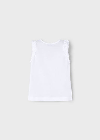 Mayoral T-shirt sem mangas menina