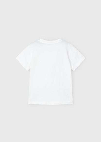 Mayoral T-shirt bolso estampado menino
