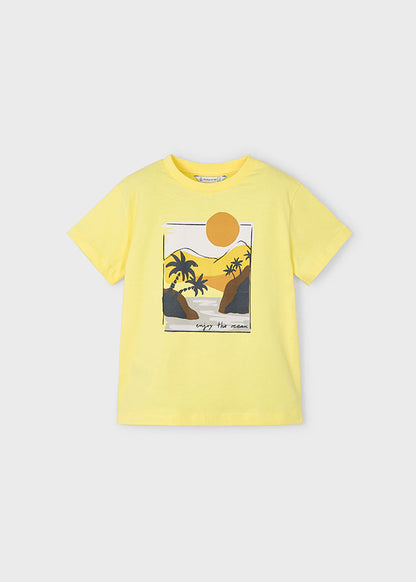 Mayoral T-shirt paisagem menino