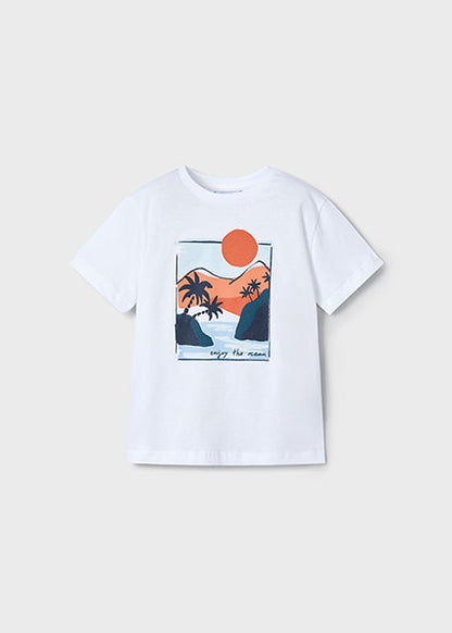 Mayoral T-shirt paisagem menino
