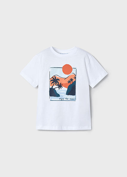 Mayoral T-shirt paisagem menino