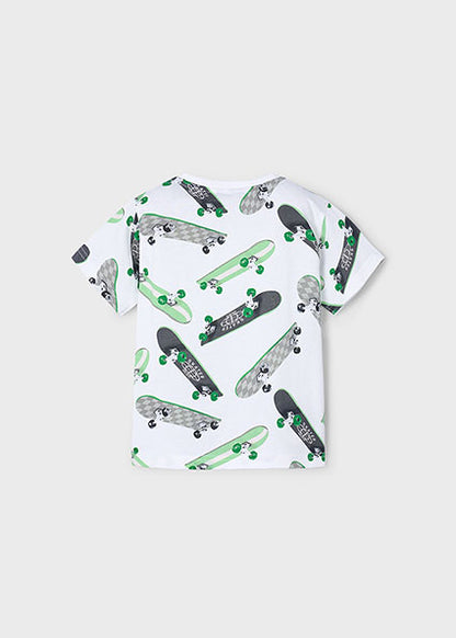 Mayoral T-shirt estampada skate menino