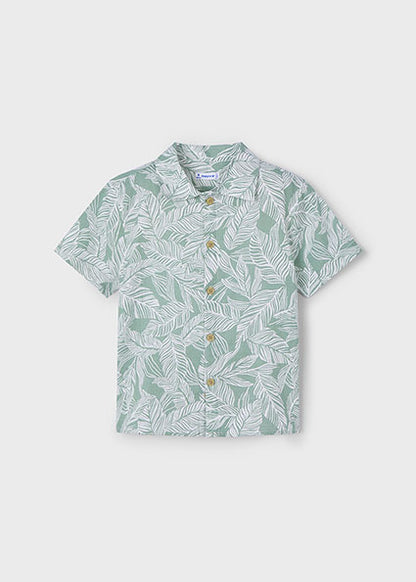 Mayoral Camisa estampada tropical menino
