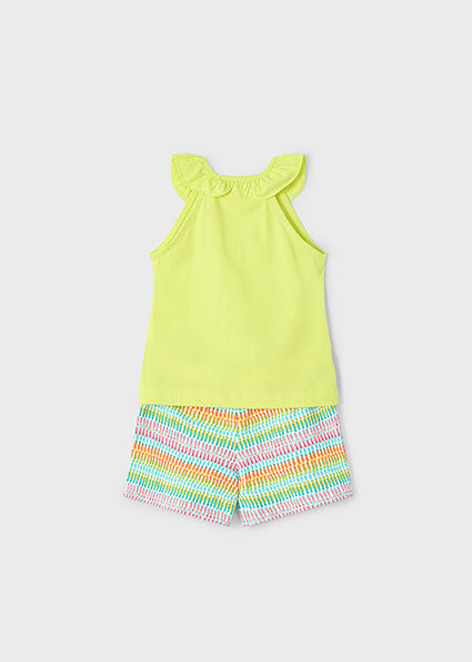 Mayoral Conjunto calção e t-shirt menina