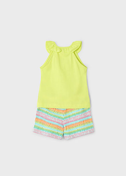 Mayoral Conjunto calção e t-shirt menina