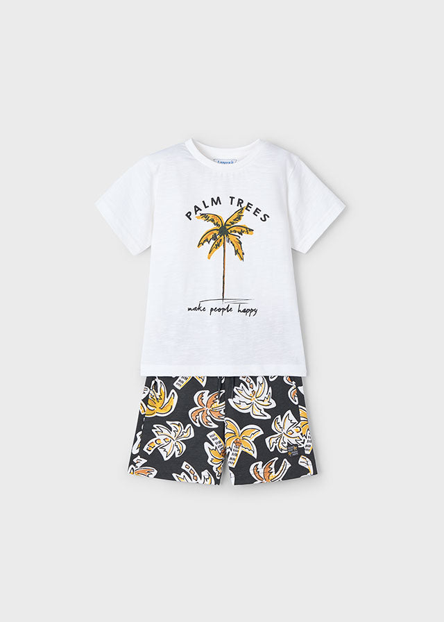 Mayoral Conjunto bermudas e t-shirt verão menino