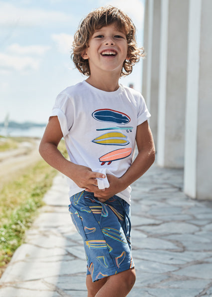 Mayoral Conjunto bermudas e t-shirt verão menino