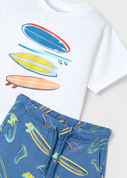Mayoral Conjunto bermudas e t-shirt verão menino