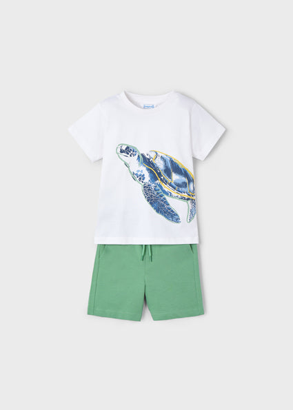 Mayoral Conjunto bermuda e t-shirt menino