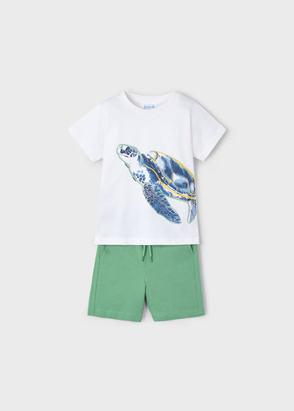 Mayoral Conjunto bermuda e t-shirt menino