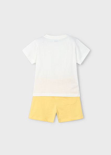 Mayoral Conjunto bermudas e t-shirt menino