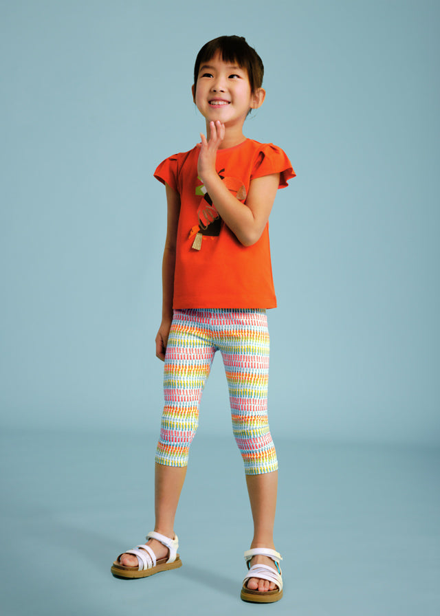 Mayoral Leggings pirata estampado menina
