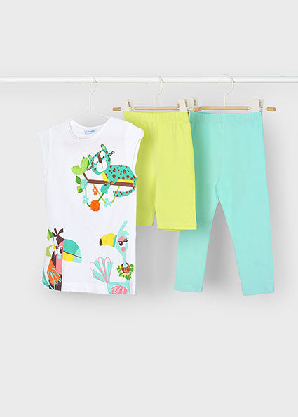 Mayoral Conjunto 3 peças animais menina