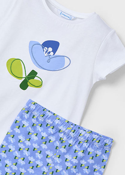 Mayoral Conjunto leggings e t-shirt menina