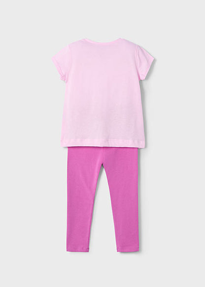 Mayoral Conjunto leggings e t-shirt menina